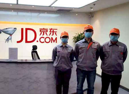 沈陽京東世紀貿(mào)易荃芬除甲醛施工案例