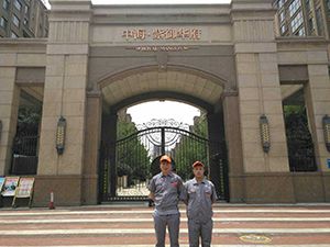 中海紫御華府小區(qū)荃芬除甲醛施工案例