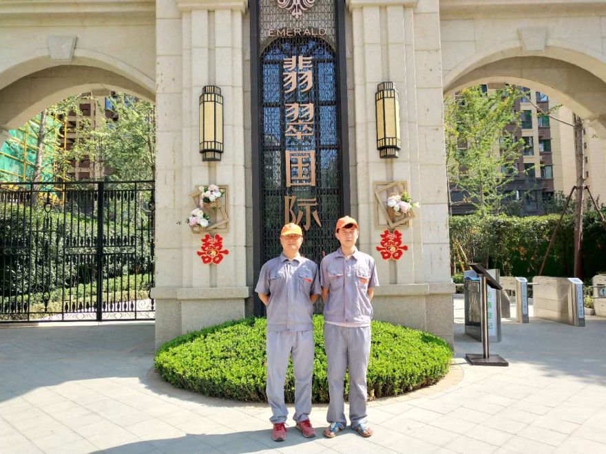 萬(wàn)科翡翠國(guó)際荃芬除甲醛施工案例