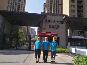 天朗大興郡蔚藍郡城除甲醛施工案例