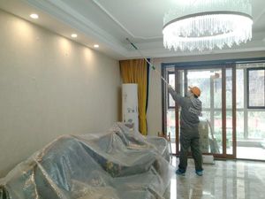 萬(wàn)科翡翠天譽(yù)除甲醛施工案例