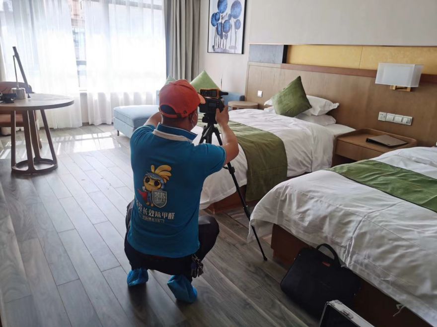 張掖凱藝酒店除甲醛施工