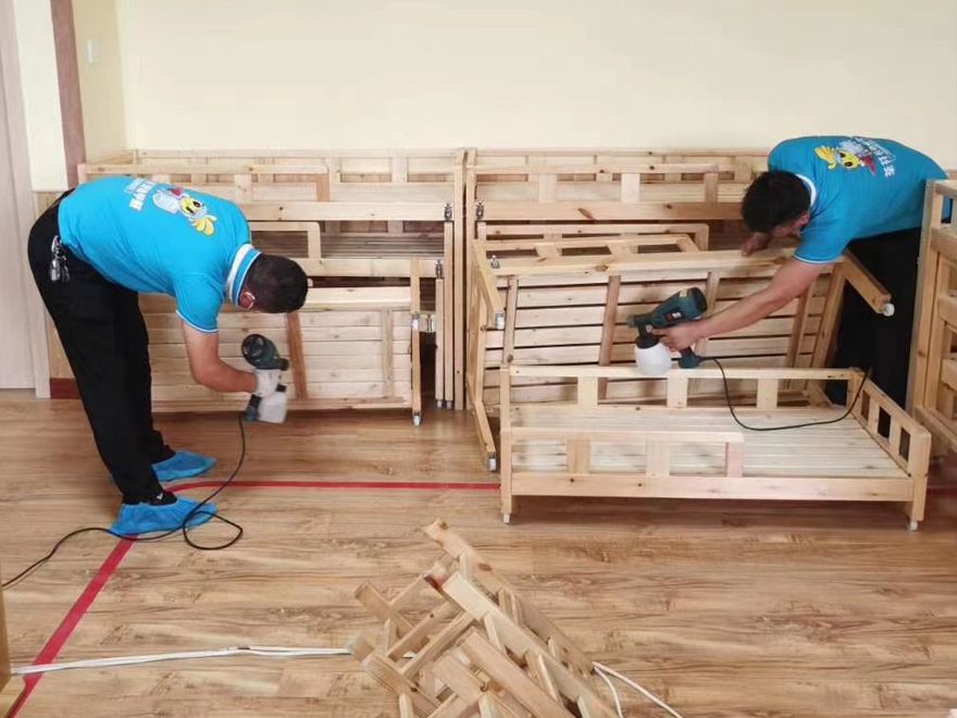 幸福朵朵幼兒園除甲醛施工