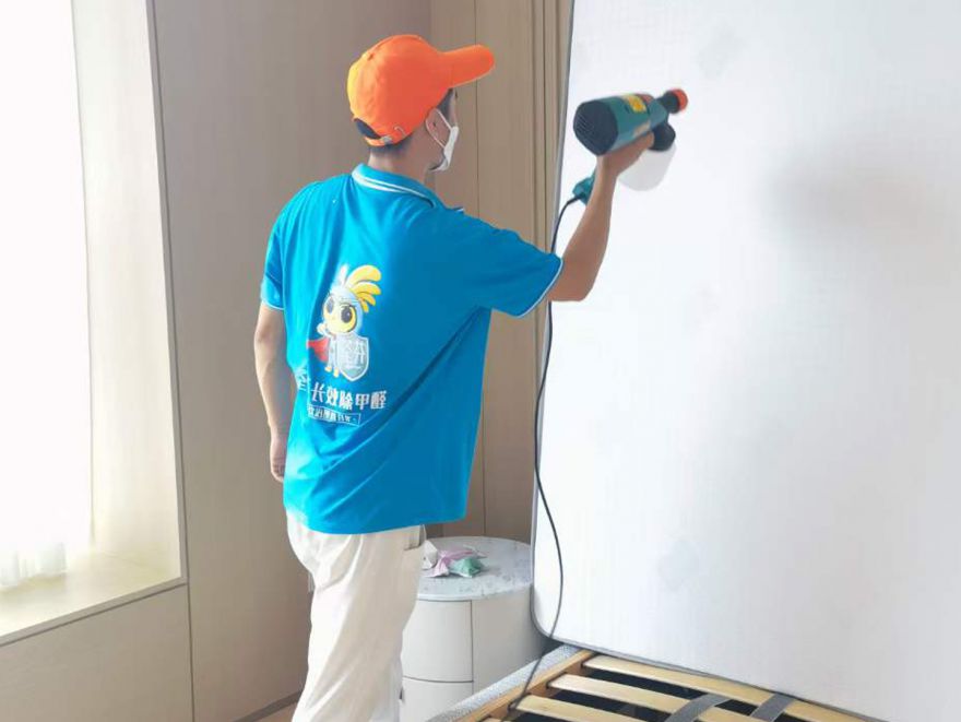 深圳銀湖藍(lán)山?復(fù)試大宅除甲醛施工